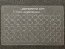 Loklaternenscheiben 1,6mm Durchmesser aus Acrylglas - 50 Stk